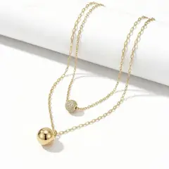 ZYRAL - Collar Dorado Mujer Marca ZCOC01-85