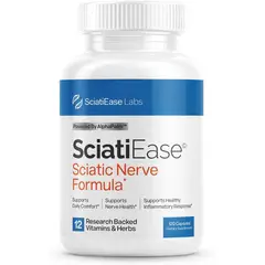 GENERICO - 1 SciatiEase Nerve AlphaPalm, Guisante, Complejo de Vitamina B, Ácido Alfa Lipóico