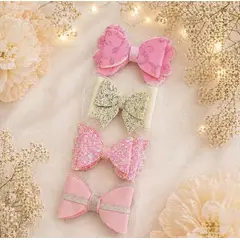 BABARIA - Set Pinzas Para Niñas Accesorios Para Cabello, Hebillas, Moños, Balacas, Diadema