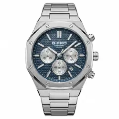GENERICO - Reloj G-force Gr8440 Cronografo De Acero + Estuche Premium