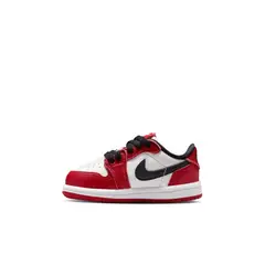NIKE - Tenis Unisex niño Air Jordan 1 Low OG "Chicago" Rojo