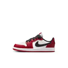 NIKE - Tenis Unisex niño Air Jordan 1 Low OG "Chicago" Rojo