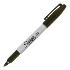 SHARPIE - Marcador Permanente Punta Fina X1 Und Negro
