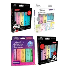 PRIMAVERA - Caja Resaltador Personajes Pastel X5 Colores