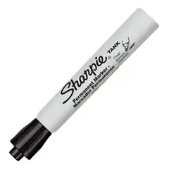 SHARPIE - Marcador Permanente Grueso Tank X8 Und Negro