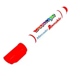 DORICOLOR - Marcador Borrable Tablero Rojo X 8 Und