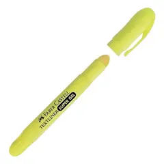 FABER CASTELL - Resaltador Gel Amarillo X6
