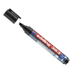 EDDING - Marcador Borrable Recargable Tablero X6 Und Negro