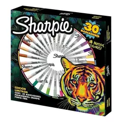 SHARPIE - Marcadores Permanentes Ruleta X 30 Colores