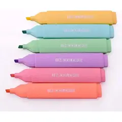 SCRIBE - 6 Caja Resaltador Pastel X6 Colores