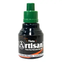 ARTISAN - Tinta Recargar Marcador Borrable 39ml Verde X12 Und