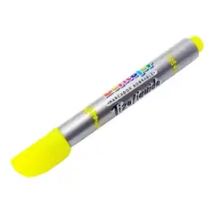 DORICOLOR - Marcador Borrable Tiza Liquida Amarillo X 50 Und