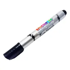 DORICOLOR - Marcador Borrable Tiza Liquida Negro X 50 Und