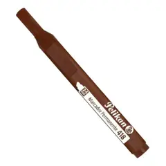 PELIKAN - Marcador Permanente 418 Grueso X 50 Und Cafe