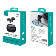 USAMS - Audifonos inalambricos BT 6.0 TWS color Echo E05 NEGRO
