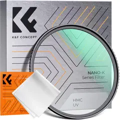 K&F CONCEPT - Filtro UV 82mm Ultra Slim K-Series