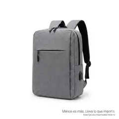 MULTIBAGS - Bolso Ejecutivo con Carga USB Impermeable Moderno