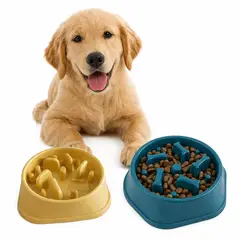 GENERICO - Comedero Antireflujo para Perros y Gatos Antiahogo Antideslizante