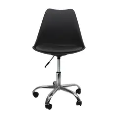 DISTRIONLINE - Silla Eames con Ruedas, Altura Ajustable y Giro 360°