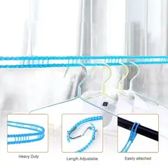 ZOCOCIO - Cuerda X2 Tendedero Para Colgar Ropa 5m Antiviento Resistent