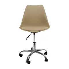 DISTRIONLINE - Silla Eames con Ruedas, Altura Ajustable y Giro 360°