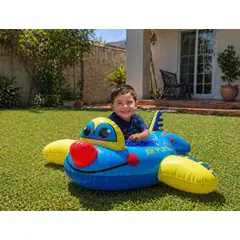 INFANTILES CAJUROMIX - Flotador Inflable Infantil Piscina Avión Ref. 136