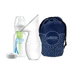 DR BROWNS - Set para Lactancia Materna Protector T1 + Botellas