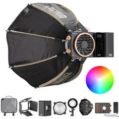 ZHIYUN - Kit Luz Continua Led Molus X100 RGB PRO Profesional 100W