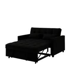 MUEBLES FIOTTI - Sofa Cama 2 Puestos Tela Aeidi
