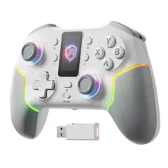 TECNOHOGAR JS - Control Bluetooth Gamer Pc Xbox Ps4 Ps5 Hall Effect Echtpowe