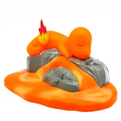 POKEMON - LUZ PORTATIL CHARMANDER CON ESCENA ILUMINADA TEKNOFUN