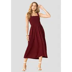MARKETING PERSONAL - Vestido Corto Mujer Merlot Mp 114423