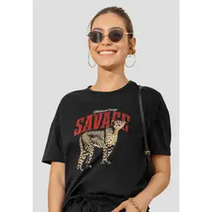 ATYPICAL - Camiseta Mujer Negro 114250