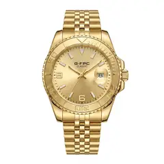 GENERICO - Reloj G-force C-306 Casual Acero Caballero + Estuche Premium