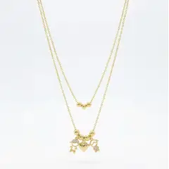 ZYRAL - Collar Dorado Mujer Marca ZCOC01-91