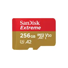 SANDISK - Memoria Micro SD 256 GB De 190MB/s Extreme