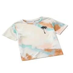100 - Camiseta Infantil Estilo Tropical