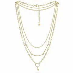ZYRAL - Collar Dorado Mujer Marca ZCOC01-88