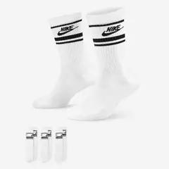 NIKE - Medias Unisex Essential DX5089-103 Blancas Deportivas