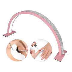 GENERICO - Lampara Profesional De Uñas Media Luna Para Escritorio