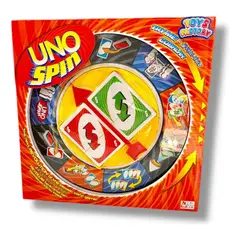 MIELTECH - Uno Spin Juego De Mesa Juego Familiar