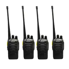 INNOVA - Kit x4 Walkie Talkies Baofeng BF-888 Profesional Alcance 32km Carga USB-C