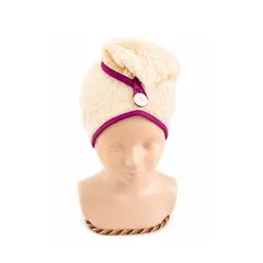 GENERICO - Toalla Gorro Para Cabello Secado Rápido-Diseños Surtidos