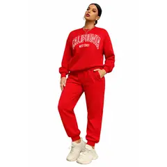 URBAN PLUS - Conjunto sudadera mujer california
