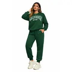 URBAN PLUS - Conjunto sudadera mujer california