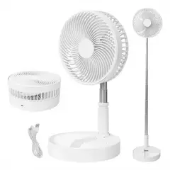 GENERICO - Ventilador Abanico Electrico Plegable Recargable
