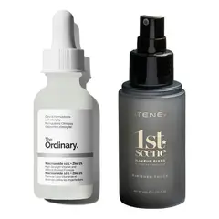 ATENEA - Spray Fijador De Maquillaje Serum Niacinamida Piel Sana