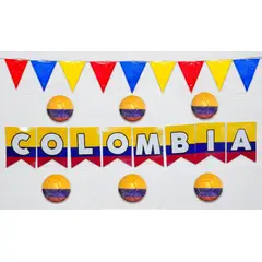 GENERICO - Combo Decorativo Colombia Para El Mundial