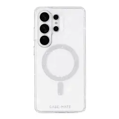 CASE MATE - Estuche Compatible con Galaxy S26 Ultra Casemate Sheer Twinkle MagSafe Silver