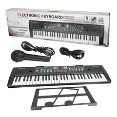 GENERICO - Piano Organeta Grande semiprofesional 76cm Regalo Juguete